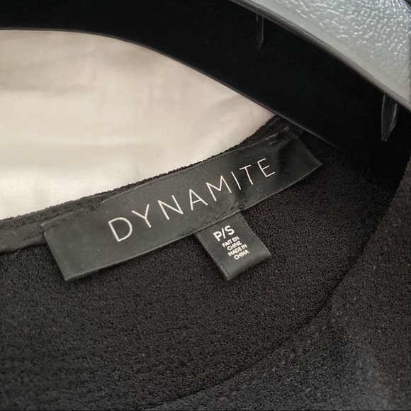 Dynamite | Black Classic Fit and Flare Dress - Picture 6 of 9